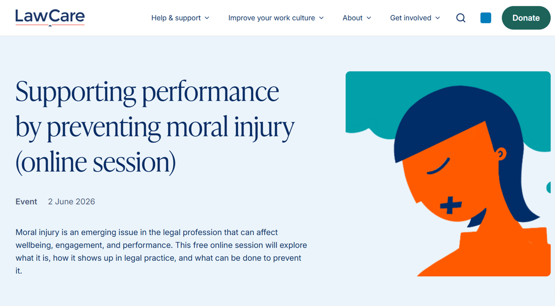 LawCare Event Page